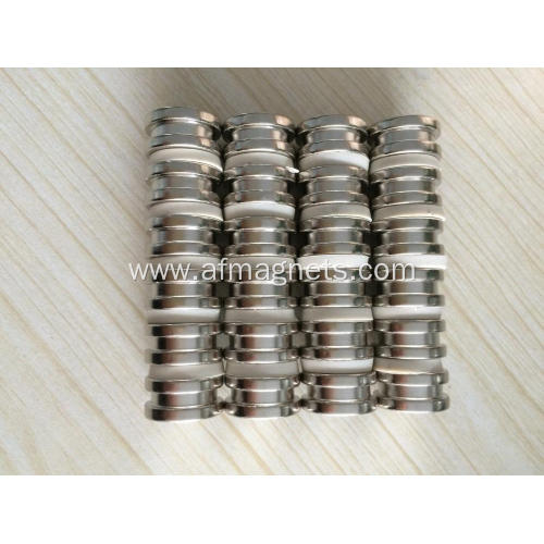 Neodymium Magnets with Stepped Edge